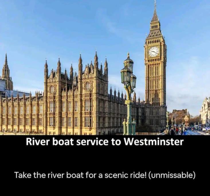 Snuggle Inn - Riverside Apartments - Views Over Looking London River Thames, Close To O2 Arena, London Excel, London City Airport, Thames Clipper- River Boat Service, Woolwich Ferry, Onsite Parking, Twin Room Option Available Экстерьер фото