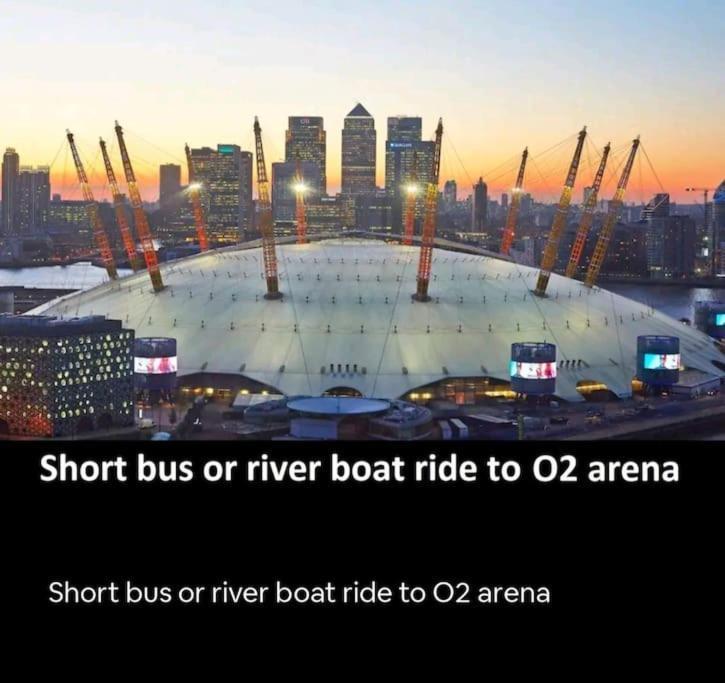 Snuggle Inn - Riverside Apartments - Views Over Looking London River Thames, Close To O2 Arena, London Excel, London City Airport, Thames Clipper- River Boat Service, Woolwich Ferry, Onsite Parking, Twin Room Option Available Экстерьер фото